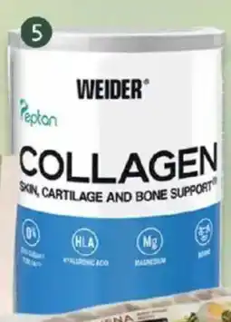 Alcampo WEIDER 5 Colágeno con ácido hialurónico en polvo oferta