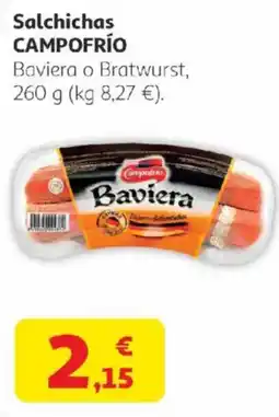 Alcampo CAMPOFRÍO Salchichas oferta