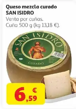 Alcampo SAN ISIDRO Queso mezcla curado oferta