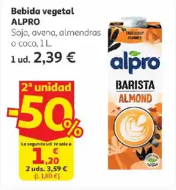 Alcampo ALPRO Bebida vegetal oferta