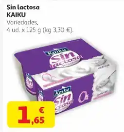Alcampo KAIKU Sin lactosa oferta