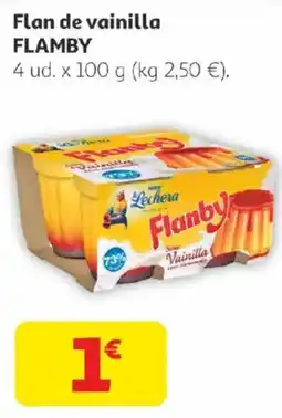 Alcampo FLAMBY Flan de vainilla oferta
