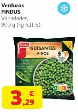 Alcampo FINDUS Verduras oferta