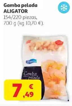 Alcampo ALIGATOR Gamba pelada oferta