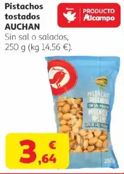 Alcampo AUCHAN Pistachos tostados oferta
