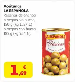 Alcampo LA ESPAÑOLA Aceitunas oferta