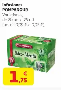 Alcampo POMPADOUR Infusiones oferta