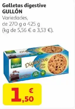 Alcampo GULLÓN Galletas digestive oferta