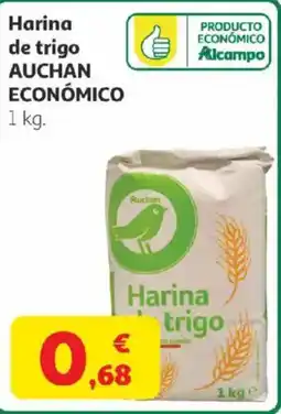 Alcampo AUCHAN Harina de trigo económico oferta