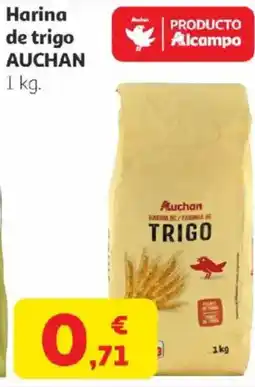 Alcampo AUCHAN Harina de trigo oferta