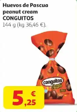 Alcampo CONGUITOS Huevos de Pascua peanut cream oferta