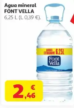 Alcampo FONT VELLA Agua mineral oferta