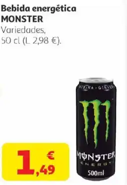 Alcampo MONSTER Bebida energética oferta