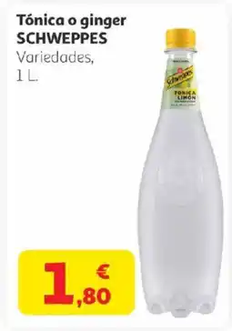 Alcampo SCHWEPPES Tónica o ginger oferta