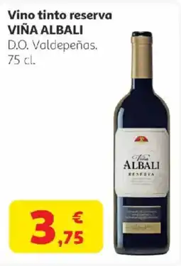 Alcampo VIÑA ALBALI Vino tinto reserva oferta