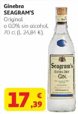 Alcampo SEAGRAM'S Ginebra oferta