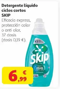 Alcampo SKIP Detergente líquido ciclos cortos oferta