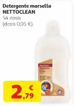 Alcampo NETTOCLEAN Detergente marsella oferta