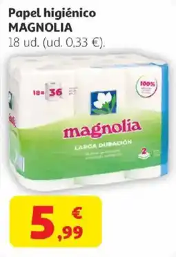 Alcampo MAGNOLIA Papel higiénico oferta
