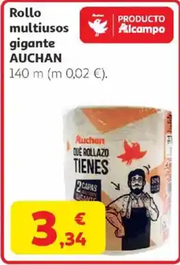 Alcampo AUCHAN Rollo multiusos gigante oferta