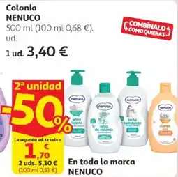 Alcampo NENUCO Colonia oferta