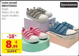 Alcampo INEXTENSO Lona casual oferta