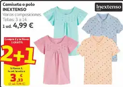 Alcampo INEXTENSO Camiseta o polo oferta