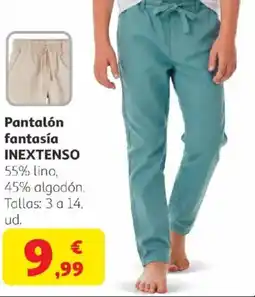 Alcampo INEXTENSO Pantalón fantasía oferta