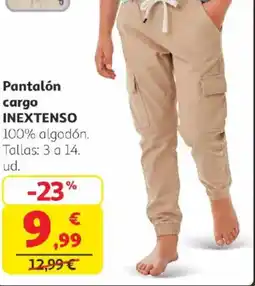 Alcampo INEXTENSO Pantalón cargo oferta