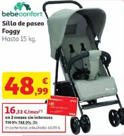 Alcampo Silla de paseo Foggy Hasta oferta