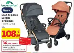 Alcampo Silla de paseo Sunlite o Plis plas oferta