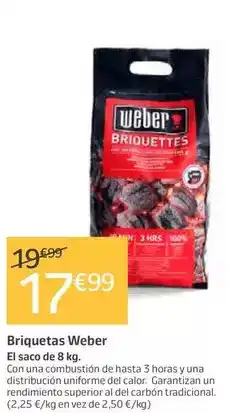 Jardiland Weber - briquetes oferta