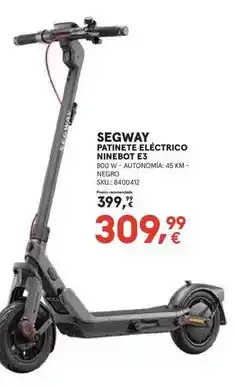 Worten Segway - patinete eléctrico ninebot es oferta