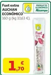 Alcampo Auchan - fuet extra oferta