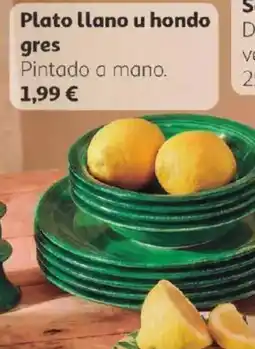 Alcampo Plato llano u hondo oferta