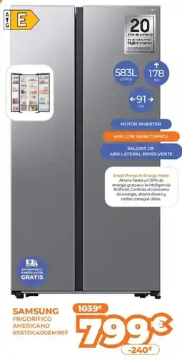 Pascual Martí SAMSUNG Frigorífico americano rs57dg400em9ef oferta