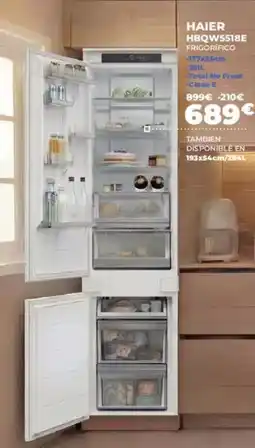 Pascual Martí HAIER Hbqw5518e frigorífico oferta