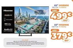 Pascual Martí HISENSE 55" 139,7 cm tv 55a7q oferta