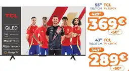 Pascual Martí TCL 43" 109,22 CM TV 43P7K oferta