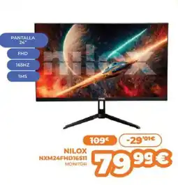 Pascual Martí NILOX Nxm24fhd16511 monitor oferta