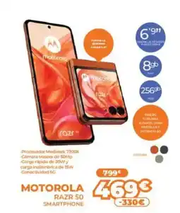 Pascual Martí MOTOROLA Razr 50 smartphone oferta