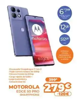 Pascual Martí MOTOROLA Edge 50 pro smartphone oferta