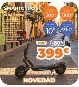 Pascual Martí SMARTGYRO K1 patin electrico oferta