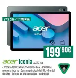 PCBox ACER Iconia ACER3763 oferta