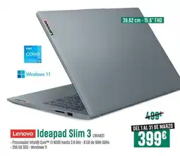 PCBox LENOVO Ideapad Slim 3 LN4831 oferta