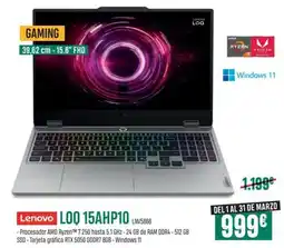 PCBox LENOVO LOO 15AHP10 LNV5866 oferta