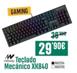 PCBox Teclado Mecánico XK840 NW3705 oferta
