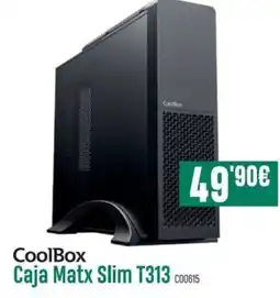 PCBox COOLBOX Caja Matx Slim T313 C00615 oferta