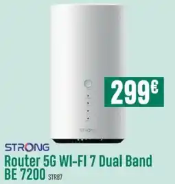 PCBox STRONG Router 5G WI-FI 7 Dual Band BE 7200 STR87 oferta