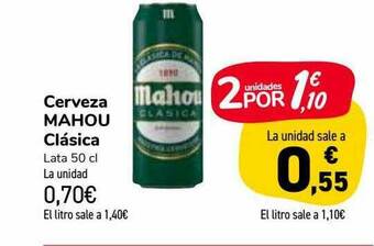 Carrefour Market Cerveza Mahou Clásica oferta